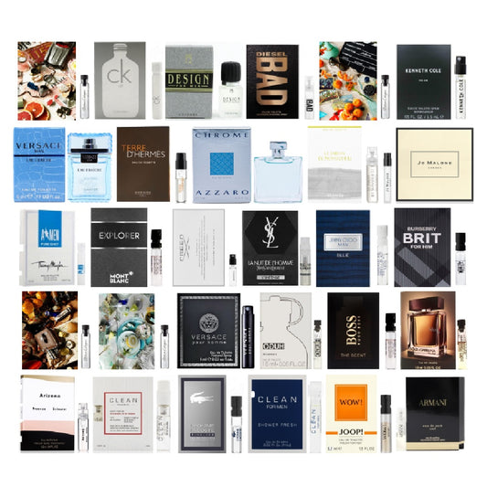 Men's Cologne Top Designer Sample Vial Set (Randomly Selected)