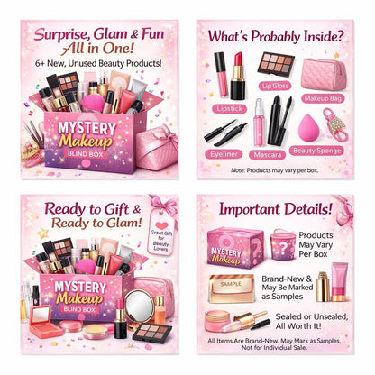 The Ultimate Beauty Mystery Box: Designer Makeup & Perfume Set